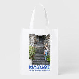 Steps Of Ma'alot Reusable Grocery Bag