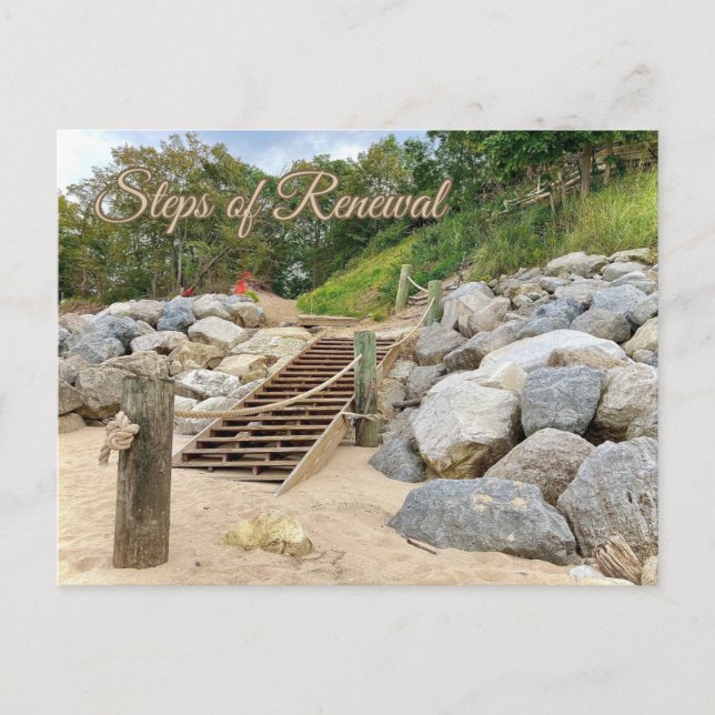Steps of Renewal  Postcard (Front)