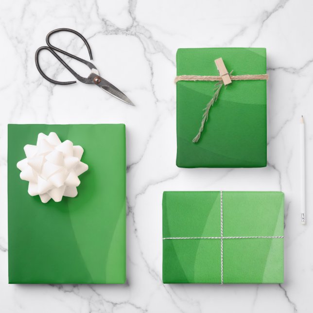 Steps of Renewal Wrapping Paper Sheets (Front)