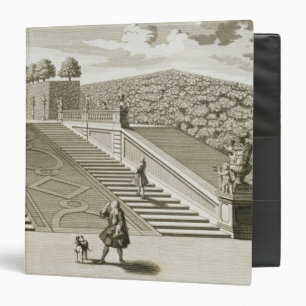 Steps to the garden terrace, Belvedere Palace, Vie 3 Ring Binder