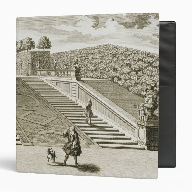 Steps to the garden terrace, Belvedere Palace, Vie 3 Ring Binder (Front/Inside)