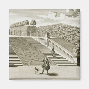Steps to the garden terrace, Belvedere Palace, Vie Magnet