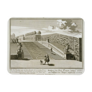 Steps to the garden terrace, Belvedere Palace, Vie Magnet