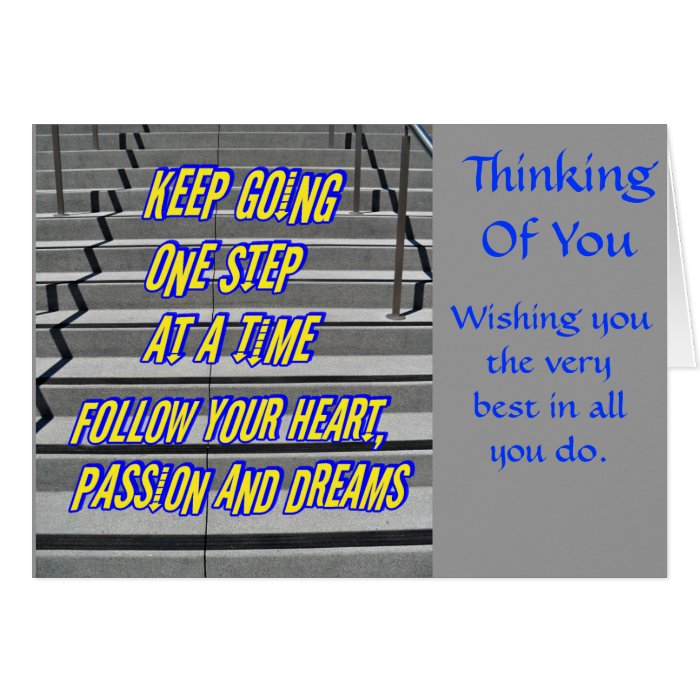 Steps to your dreams_ cards