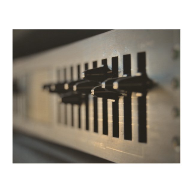 Stereo Sound | Premium Wrapped Canvas Wood Wall Decor (Front)