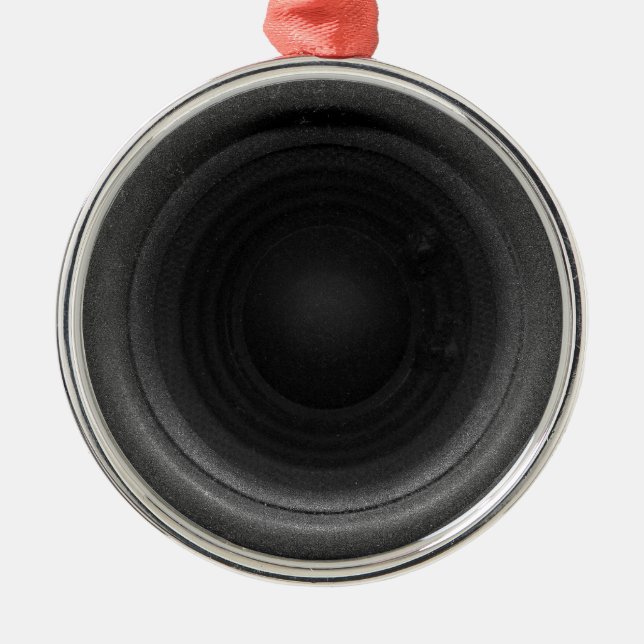 Stereo Speaker Metal Ornament (Front)
