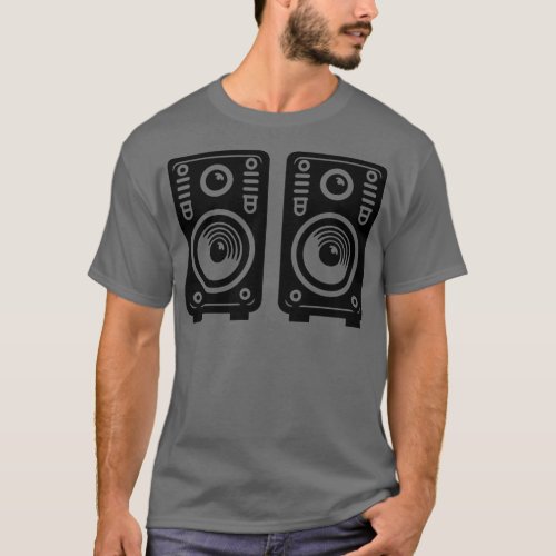 Stereo Speakers T_Shirt