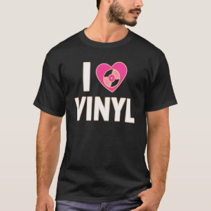 Stereo Vinyl Record Buff Music Disc Player Audio A T-Shirt