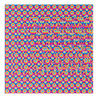 Stereogram 3d Hidden Picture Hands and Heart Acrylic Print