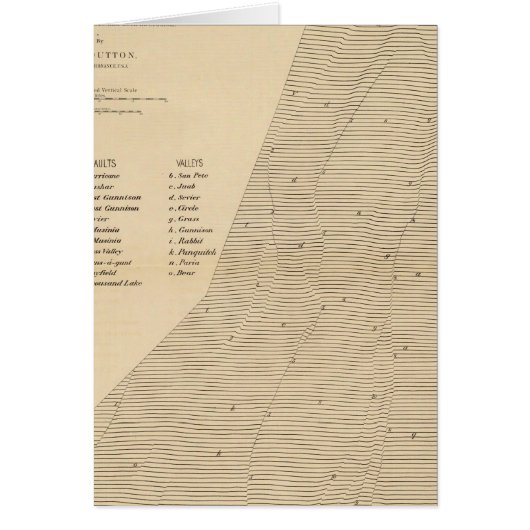 Stereogram of displacements Utah Cards (Front)