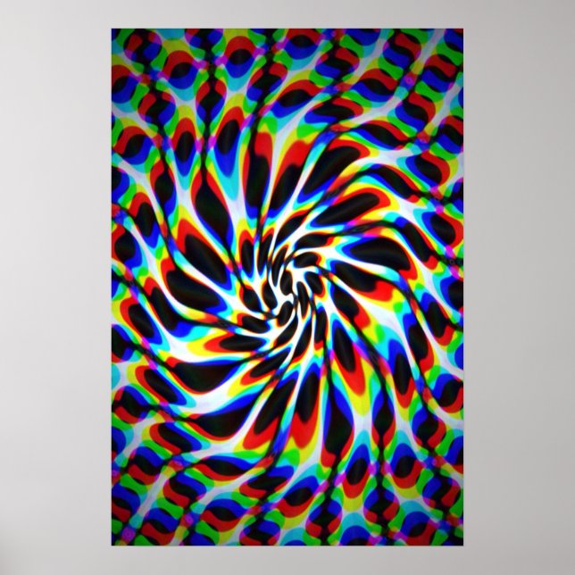 Stereogram Warp Poster (Front)