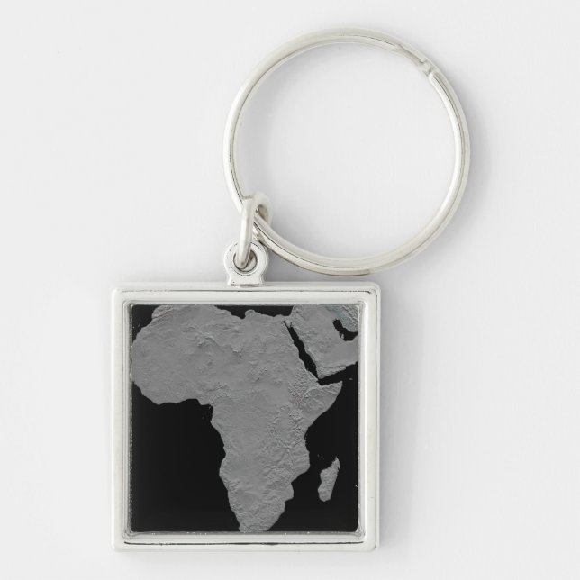 Stereoscopic view of North America Keychain (Front)