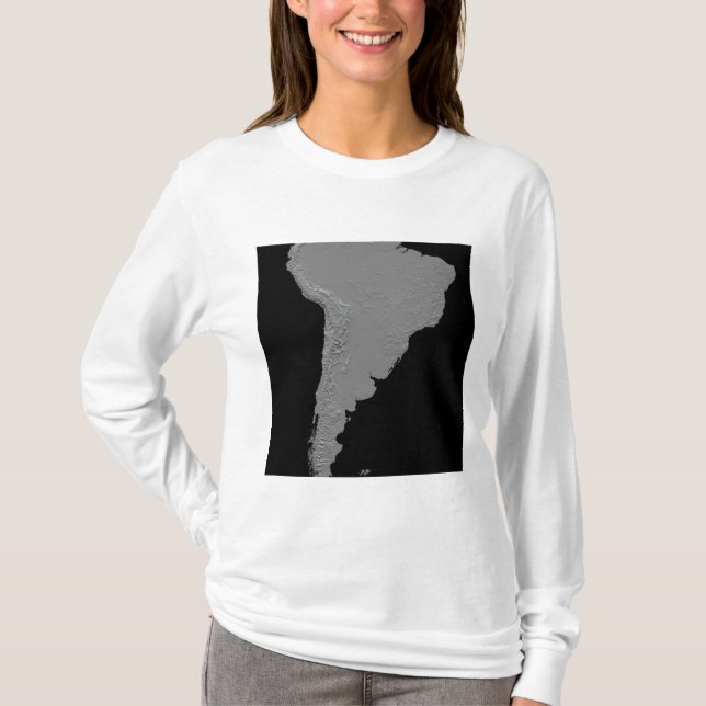 Stereoscopic view of South America T-Shirt (Front)