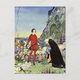 Sterett's Old French Fairy Tales 1919-1920 Postcard