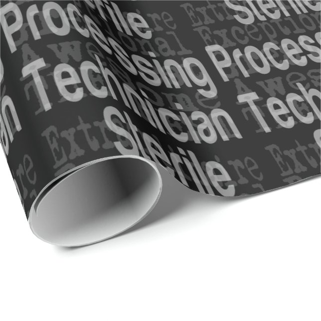 Sterile Processing Technician Extraordinaire Wrapping Paper (Roll Corner)