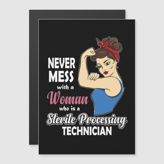 Sterile Processing Technician Gift Women Autoclave (Front/Back)