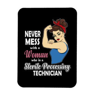 Sterile Processing Technician Gift Women Autoclave Magnet