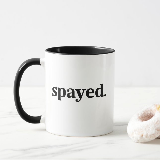 Sterilization Funny Mug (With Donut)