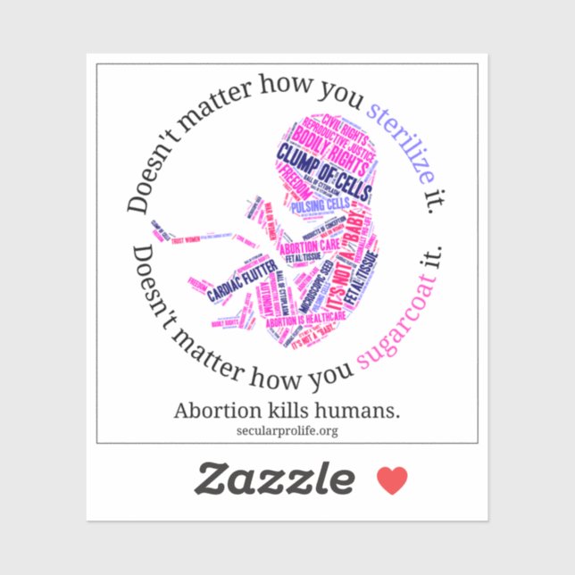 Sterilize and sugarcoat sticker (Sheet)