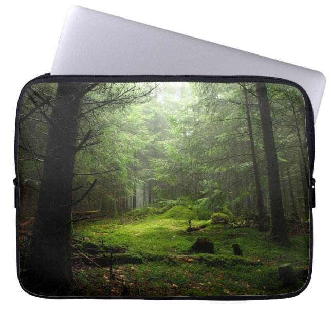 Sterious Forest Laptop Sleeve (Front)