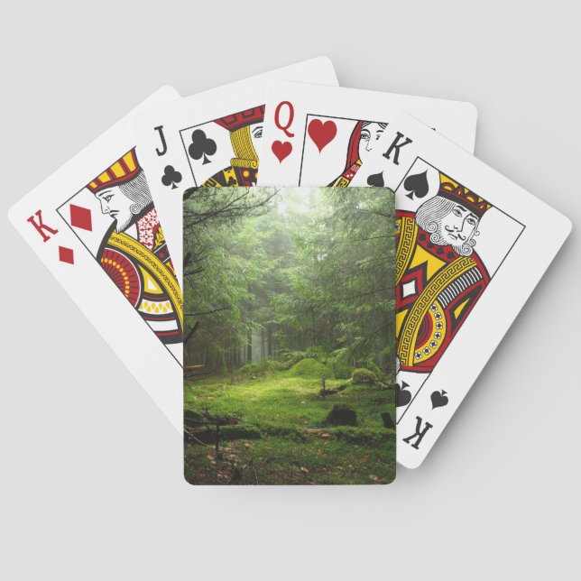 Sterious Forest Poker Cards (Back)