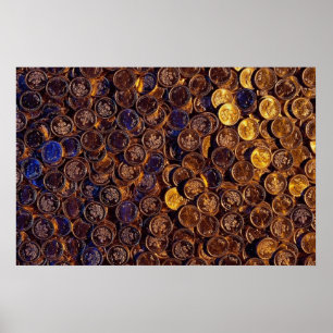 Sterling coins poster