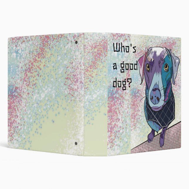 Sterling dog 3 ring binder (Background)