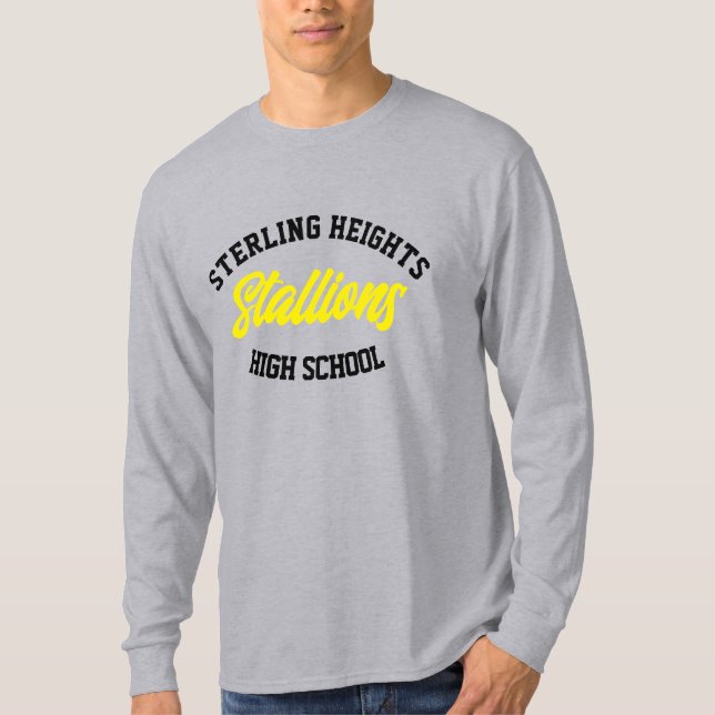 Sterling Heights High School T-Shirt (Front)