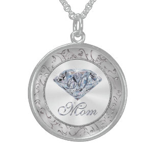 Sterling Silver 60th Birthday Jewelry for Mom