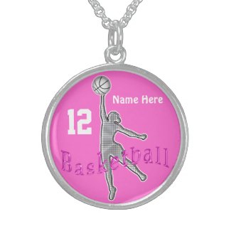 Sterling Silver Basketball Jewelry for Girls