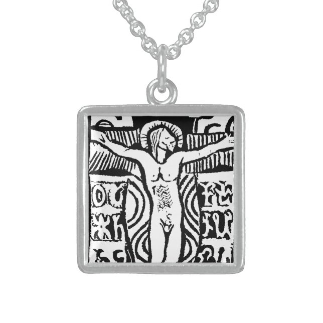 Sterling Silver Crucifix Pendant (Front)