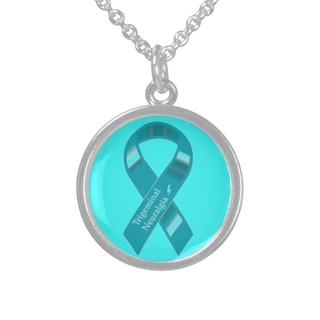 Sterling Silver Trigeminal Neuralgia necklace (Front)