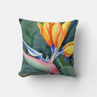 Sterlizia from Madeira Throw Pillow