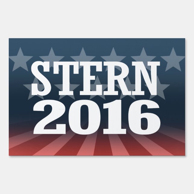 Stern - Everett Stern 2016 Sign (Front)