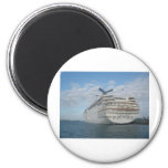 Stern Of The Carnival Sensation Cruise Ship Magnet at Zazzle