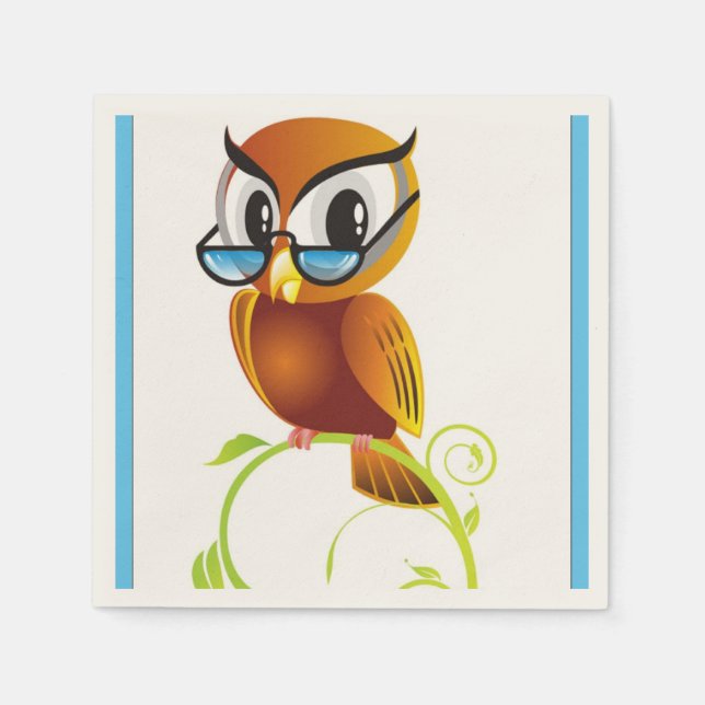 STERN OWL PAPER NAPKINS (Front)