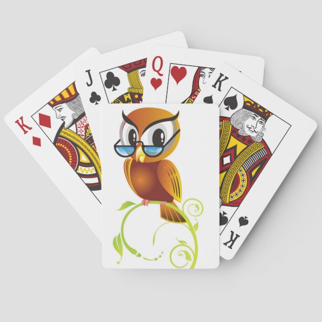 STERN OWL POKER CARDS (Back)