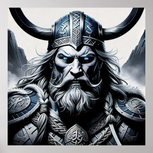 Stern Valhalla Viking  Poster