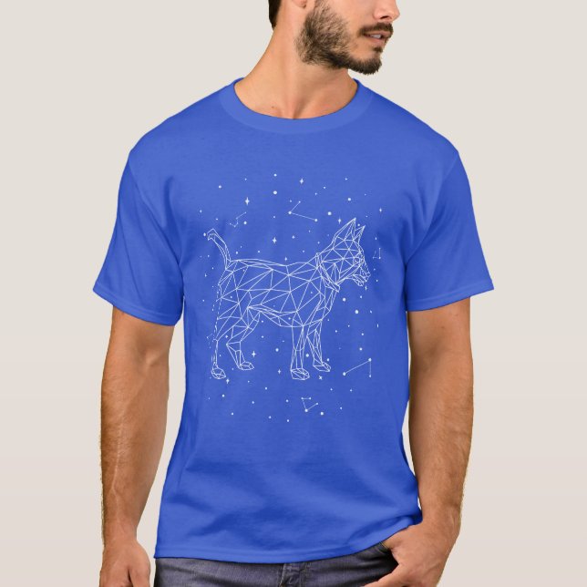 Sternbild Dog Constellation Dog Mom Dogfather Dog  T-Shirt (Front)