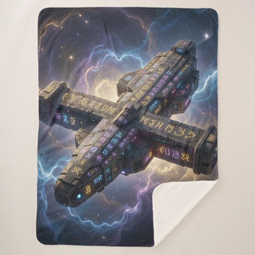 Sternenpfad – Reise durch das Universum´10 Sherpa Blanket