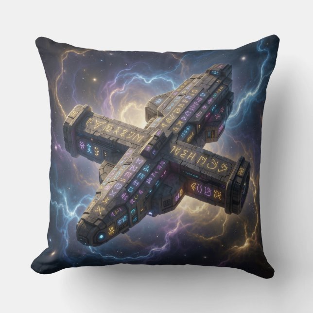 Sternenpfad – Reise durch das Universum´10 Throw Pillow (Front)