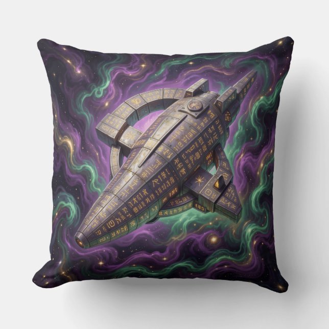 Sternenpfad – Reise durch das Universum´12 Throw Pillow (Front)