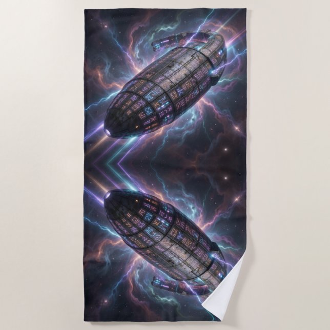 Sternenpfad – Reise durch das Universum´13 Beach Towel (Front)
