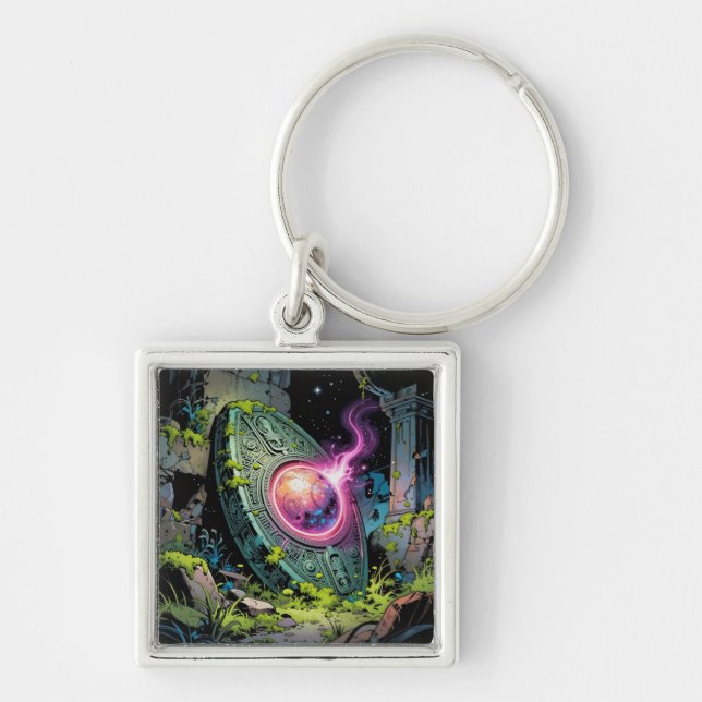Sternenpfad – Reise durch das Universum´1 Keychain (Front)