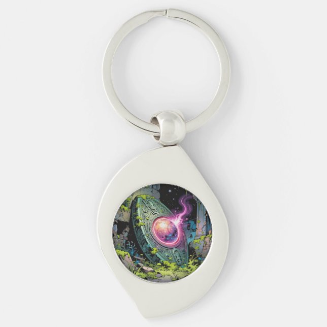 Sternenpfad – Reise durch das Universum´1 Keychain (Front)