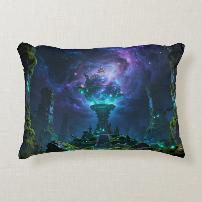 Sternenpfad – Reise durch das Universum Accent Pillow (Front)