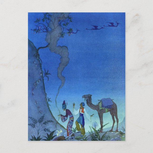 Sterret's Arabian Nights Postcard (Front)