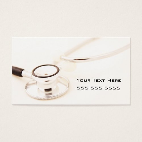Stethoscope Business Card