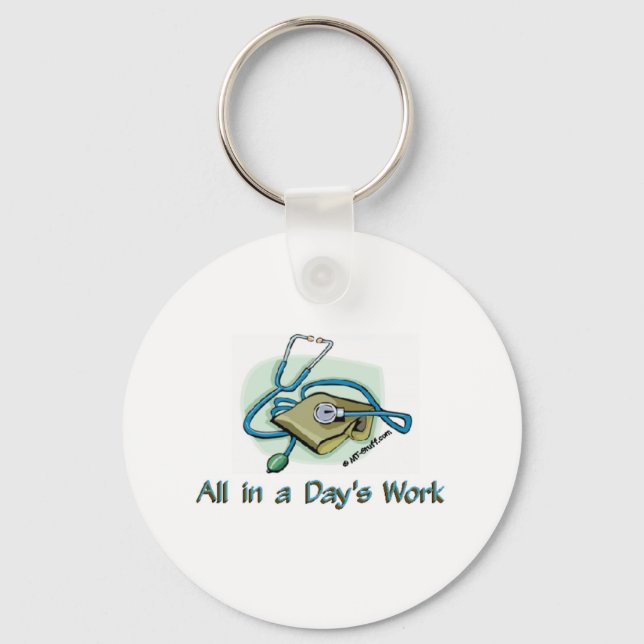 Stethoscope 2 keychain (Front)