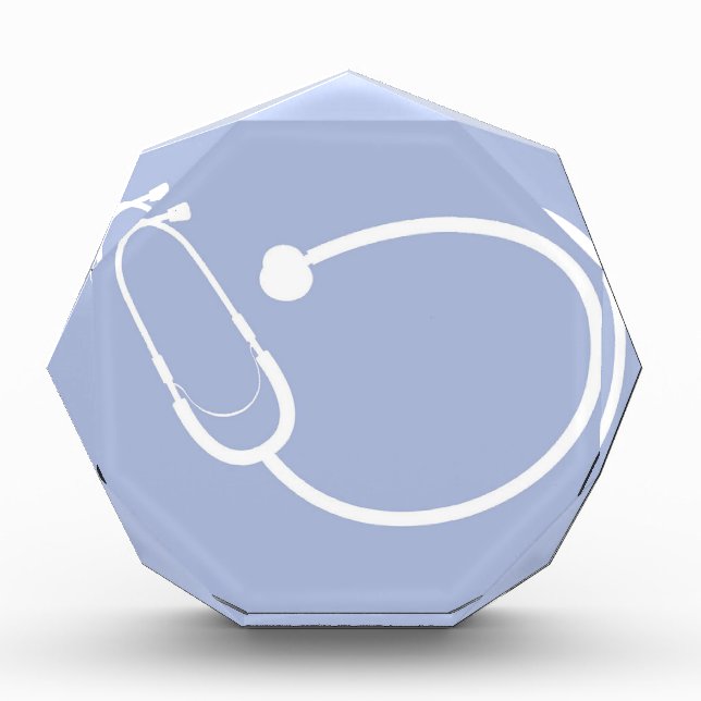 Stethoscope Acrylic Award (Front)